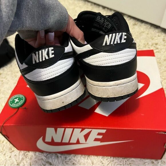Nike Dunk Low Panda Black & White Mens - Picture 5 of 10